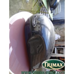 Réservoir Triumph classic gris pailleté très bon état 