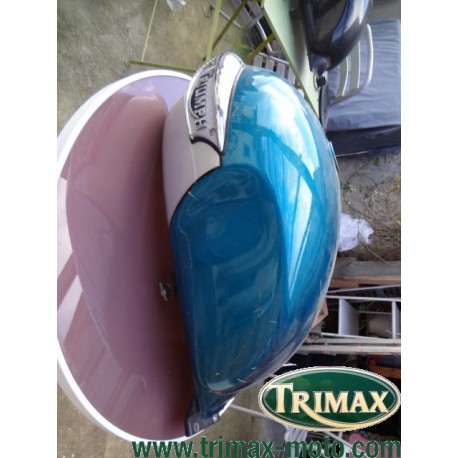 Réservoir Triumph classic bleu et gris très bon état 