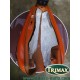 Réservoir Triumph classic orange bon état 