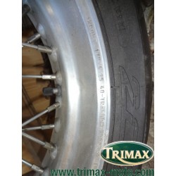 jante arrière akront aluminium  17*4.25 de thunderbird sport ou legend pour pneu en 160 pour classic et tiger