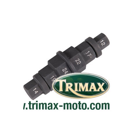 embout BTR six pans creux multi tailles - Trimax-Moto