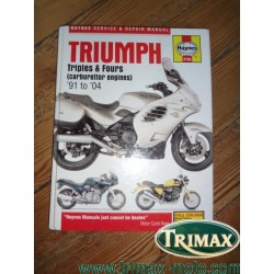 revue technique haynes 2162 Triumph 1991 / 2004 bon état