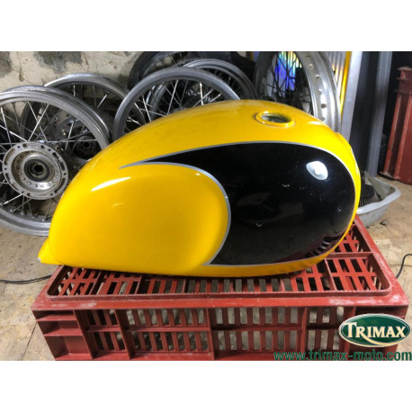 Réservoir Triumph classic thunderbird sport jaune / noir