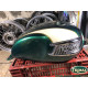 Réservoir Triumph classic thunderbird vert / crème